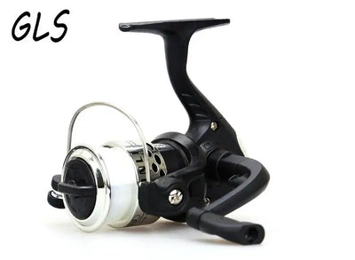 Compact Rotating Fishing Reel with Swivel Arm