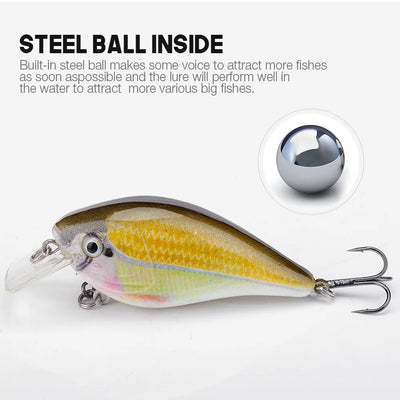 Floating Crankbait Wobbler for Pike Fishing