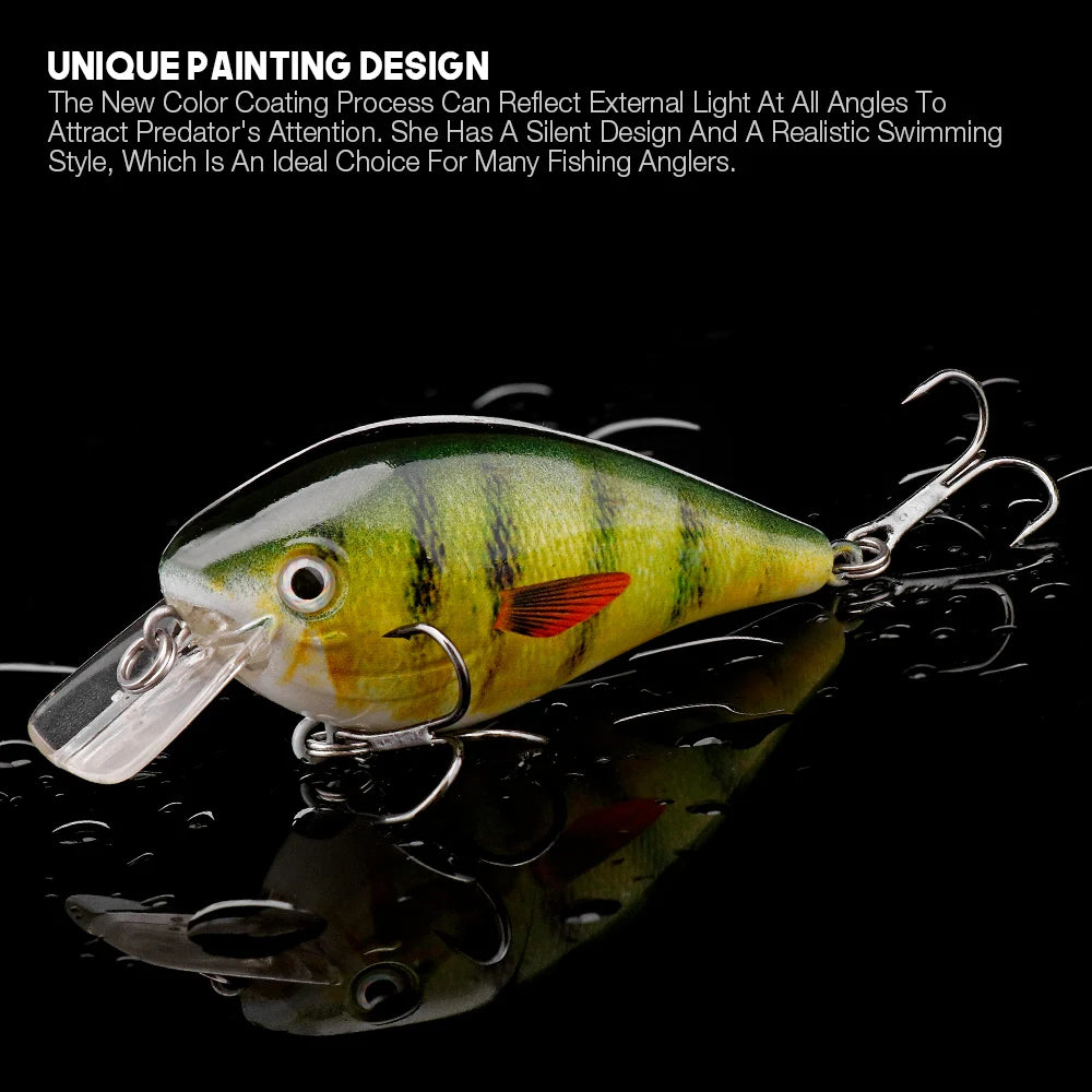 Floating Crankbait and Trout Lure Kit