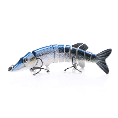 Lifelike Jointed Pike Swimbait for Sea Fishing