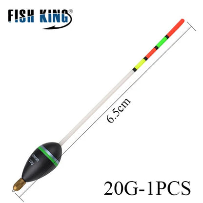 Wooden Sea Fishing Bobber Float Set
