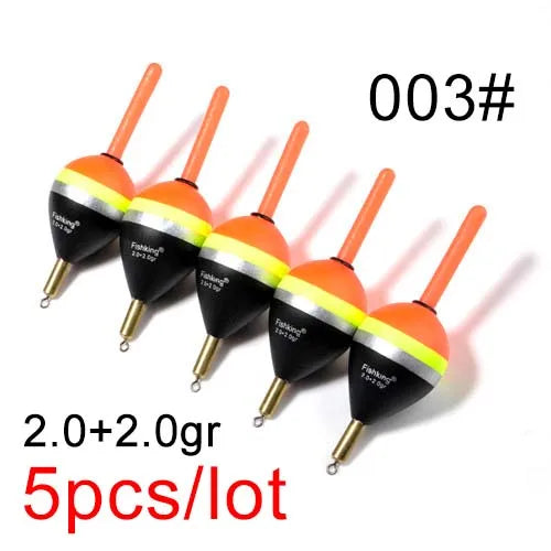 Copper Tip Vertical Fishing Floats Set