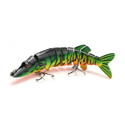 Lifelike Jointed Pike Swimbait for Sea Fishing