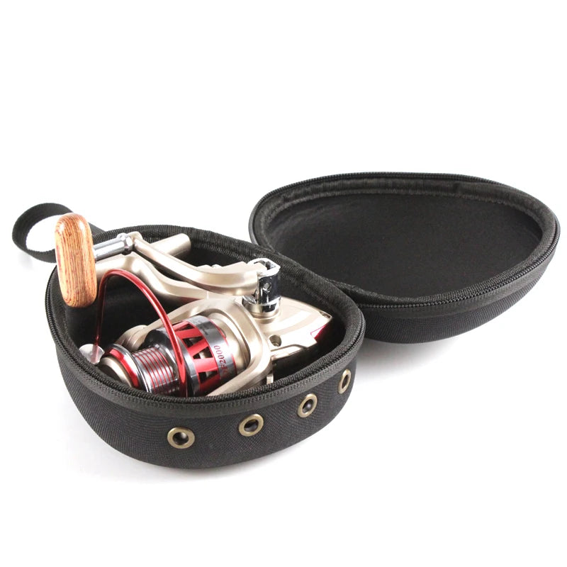 Compact EVA Fishing Reel Protective Case