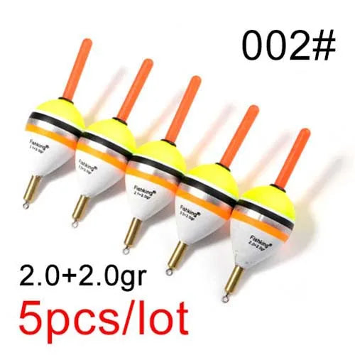 Copper Tip Vertical Fishing Floats Set