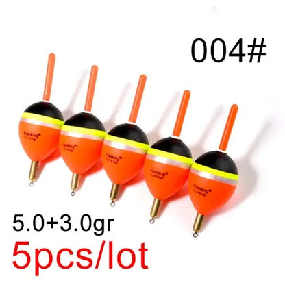 Copper Tip Vertical Fishing Floats Set