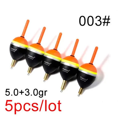 Copper Tip Vertical Fishing Floats Set