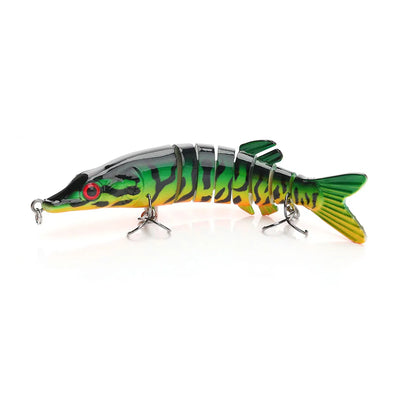 Lifelike Jointed Pike Swimbait for Sea Fishing