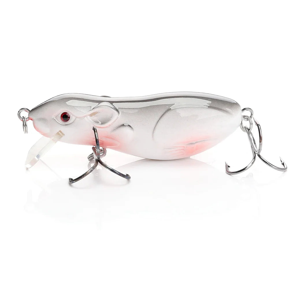 3D Mouse Lure Floating Wobbler for Pike and Bass