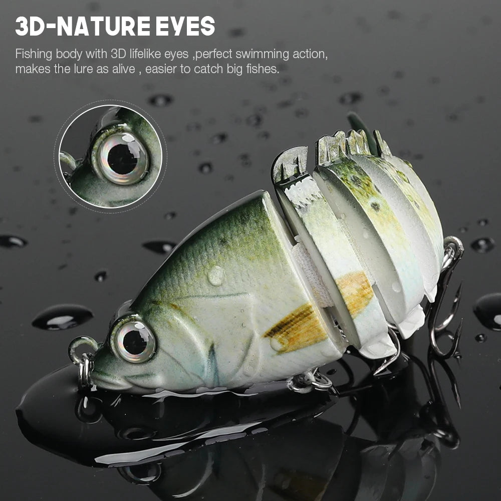 Multi Jointed Swimbait Hard Lure for Pike