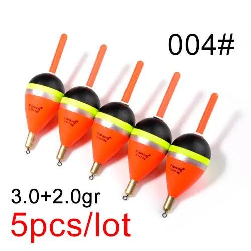 Copper Tip Vertical Fishing Floats Set