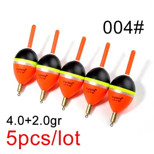 Copper Tip Vertical Fishing Floats Set