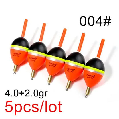 Copper Tip Vertical Fishing Floats Set