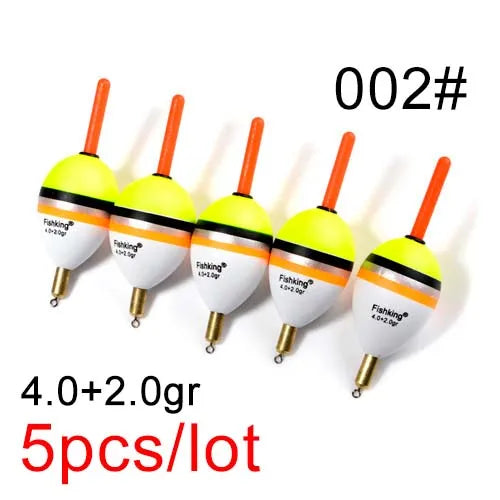 Copper Tip Vertical Fishing Floats Set