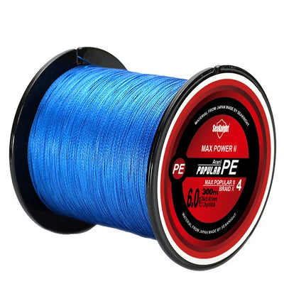 TriPoseidon PE Braided Fishing Line Multifilament Smooth Carp Line
