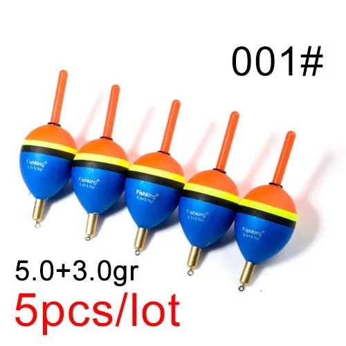 Copper Tip Vertical Fishing Floats Set