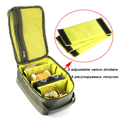Large Capacity Tackle and Reel Storage Bag