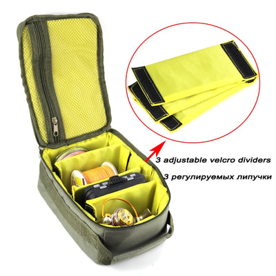 Large Capacity Tackle and Reel Storage Bag