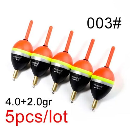 Copper Tip Vertical Fishing Floats Set