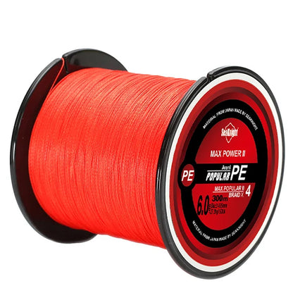 TriPoseidon PE Braided Fishing Line Multifilament Smooth Carp Line