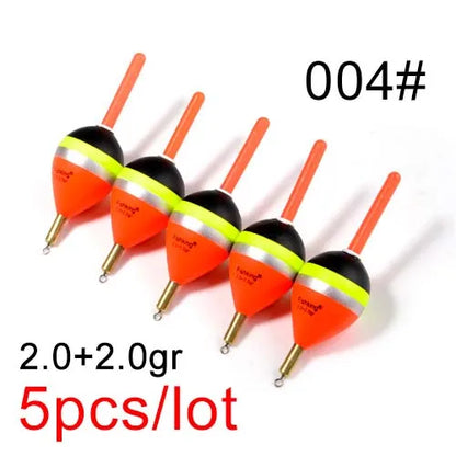 Copper Tip Vertical Fishing Floats Set