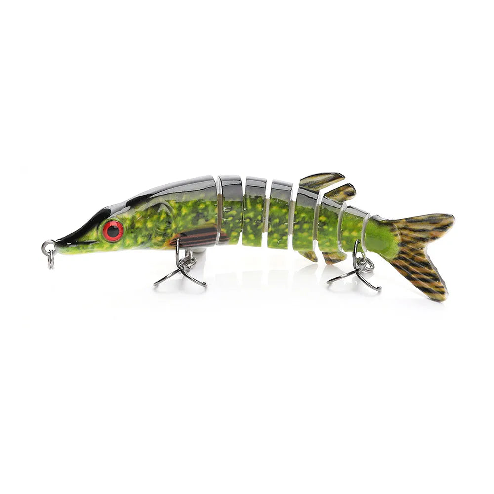 Lifelike Jointed Pike Swimbait for Sea Fishing