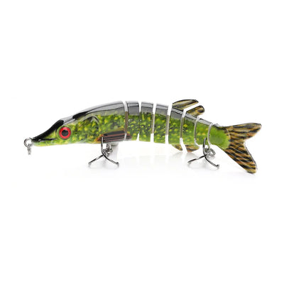Lifelike Jointed Pike Swimbait for Sea Fishing
