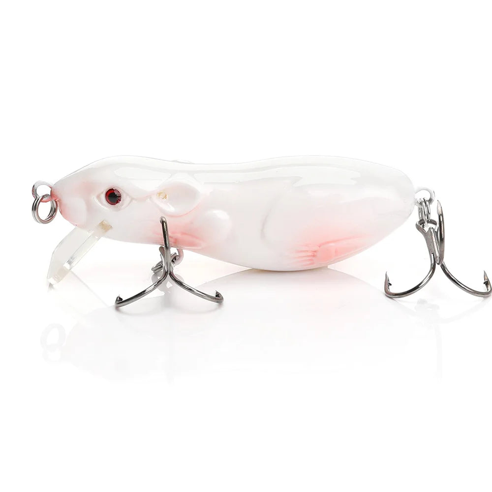 3D Mouse Lure Floating Wobbler for Pike and Bass