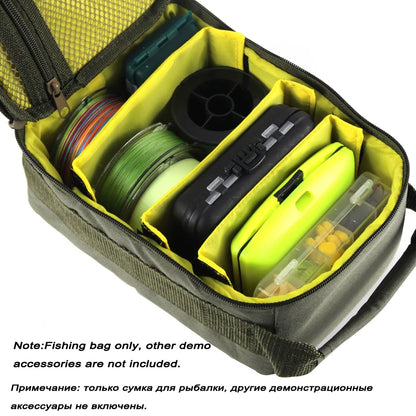 Large Capacity Tackle and Reel Storage Bag