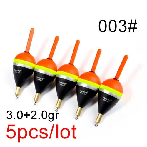 Copper Tip Vertical Fishing Floats Set