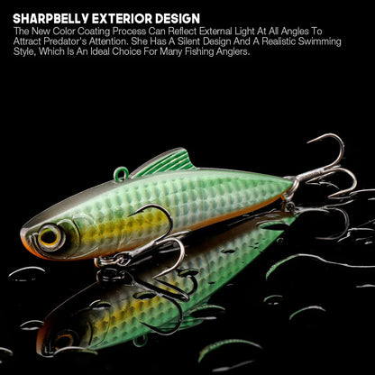 Silent Vib Sinking Crankbait for Winter Pike Fishing