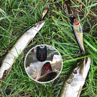 Sinking Jerkbait Vib Lure with Origin Hooks for Pike