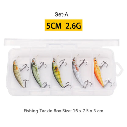 Bionic Minnow Crankbait Kit for Pike Fishing