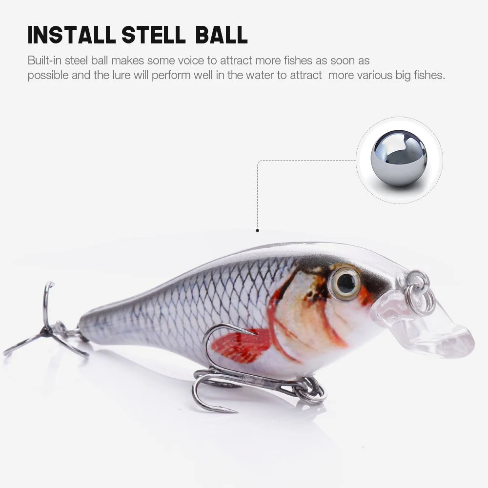 Bionic Minnow Floating Lure Set for Pike and Trout