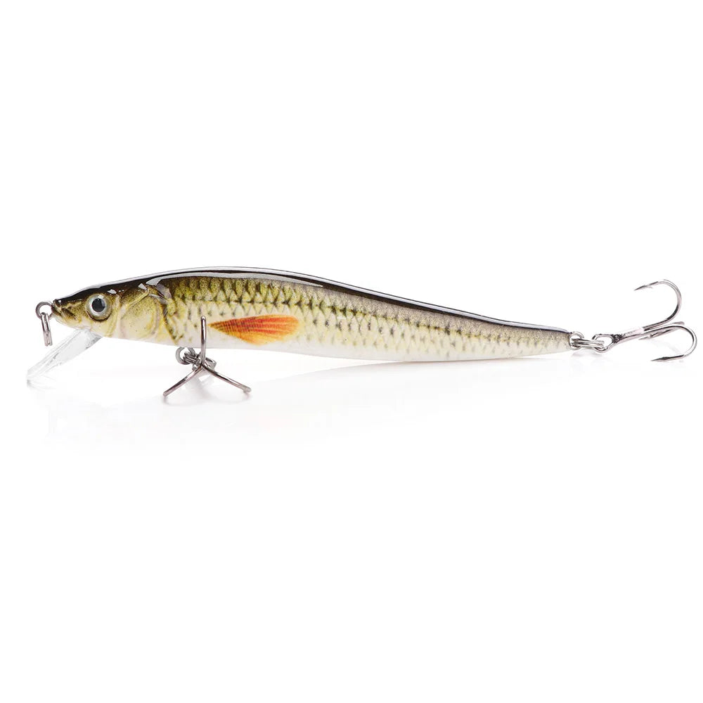 Jointed Floating Minnow Lure for Pike