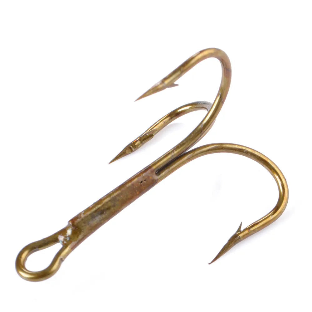 Triple Treble Hooks for Bass Fishing Tackle
