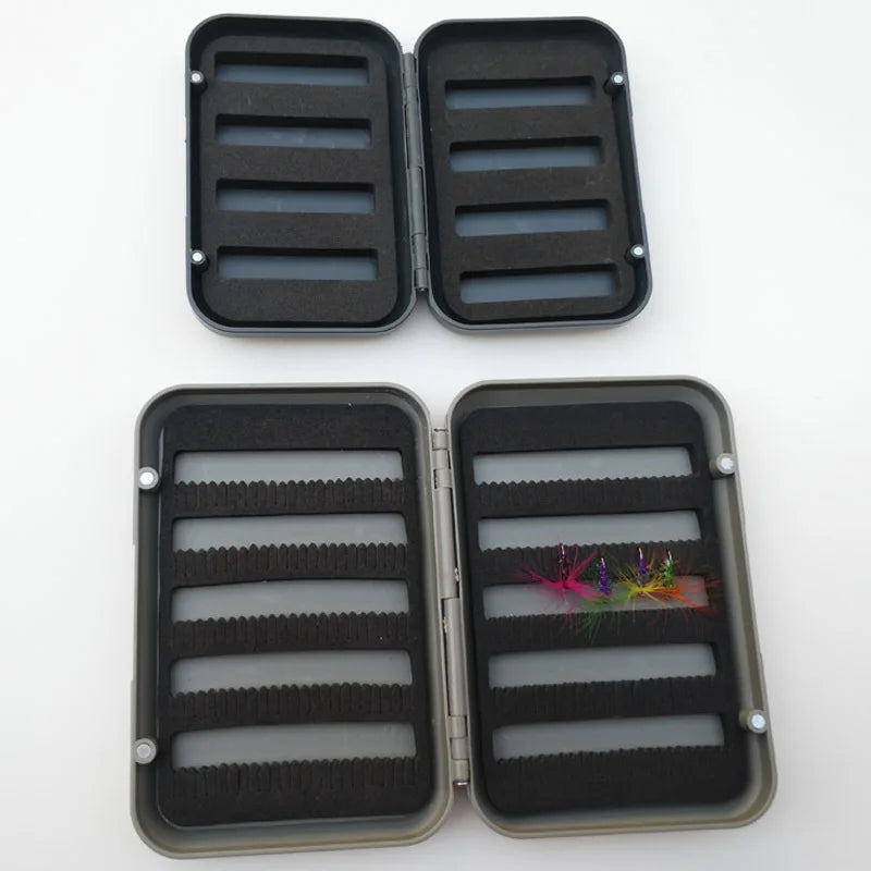 Fly Lure Storage Box with Spoon Hook Slots