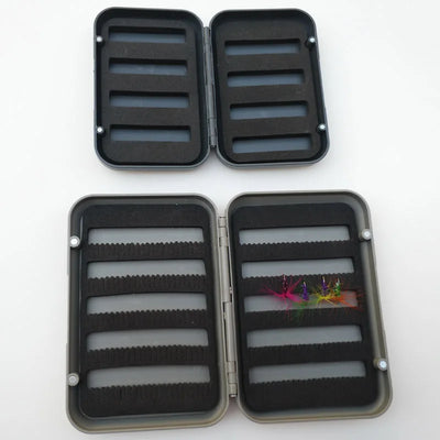 Fly Lure Storage Box with Spoon Hook Slots