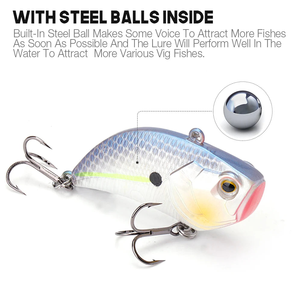 Luminous Sinking Jerkbait VIB for Pike