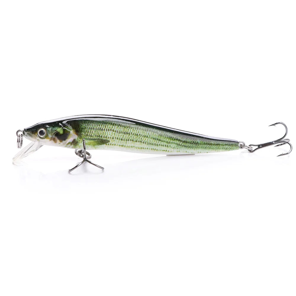 Jointed Floating Minnow Lure for Pike