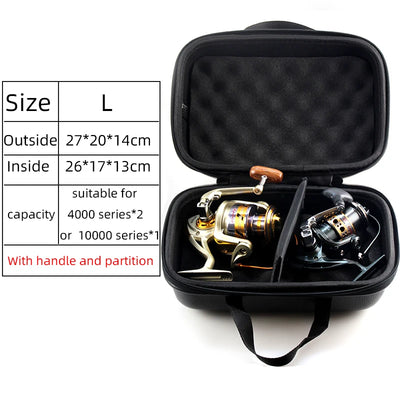 PU Spinning Reel Waterproof Storage Case