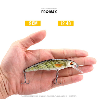 Bionic Minnow Crankbait Kit for Pike Fishing