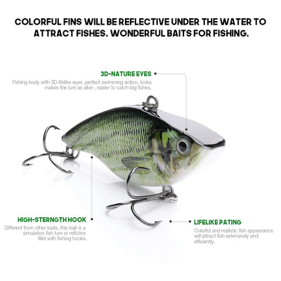 Sinking Vib Lures for Winter Crankbait Fishing