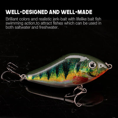 Floating Trout Minnow Lure for Pike and Bass
