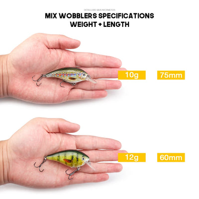 Floating Crankbait and Trout Lure Kit