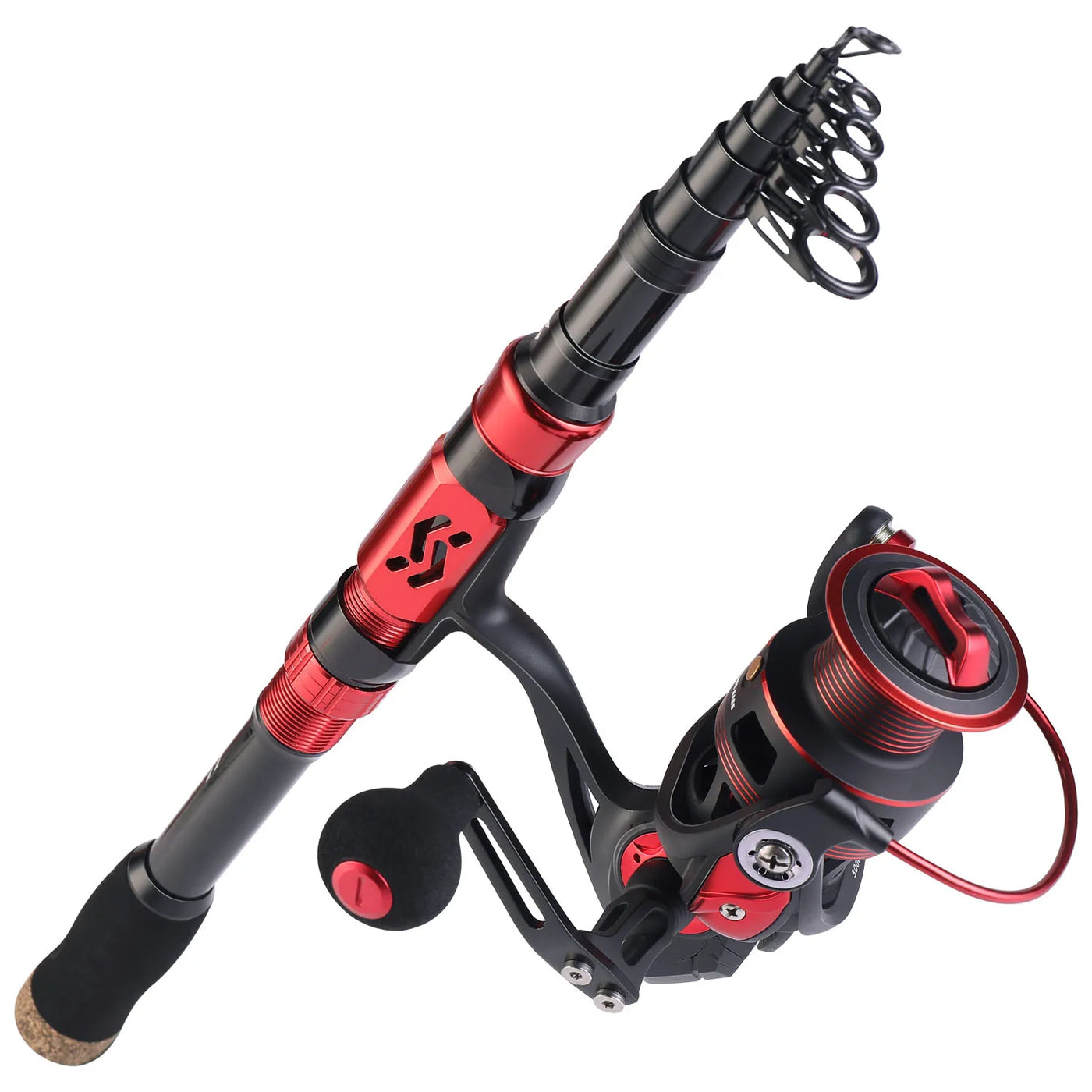 Portable Telescopic Fishing Combo with Reel