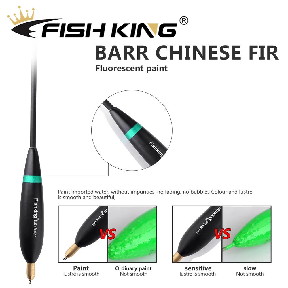 Mixed Size Balsa Floats for Carp Fishing