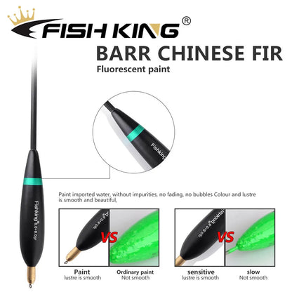Mixed Size Balsa Floats for Carp Fishing