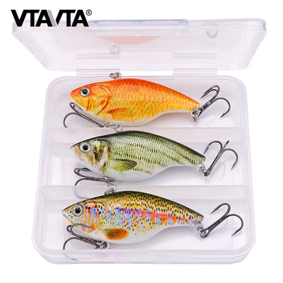 Sinking Vib Lures for Winter Crankbait Fishing