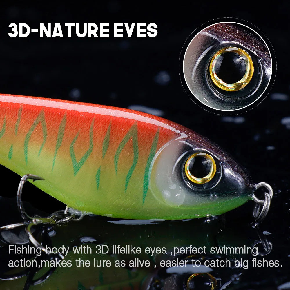 Floating Minnow Crankbait for Bass and Pike